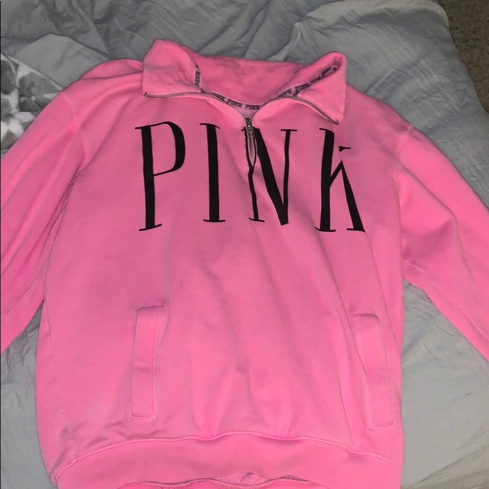 Pink hoodie